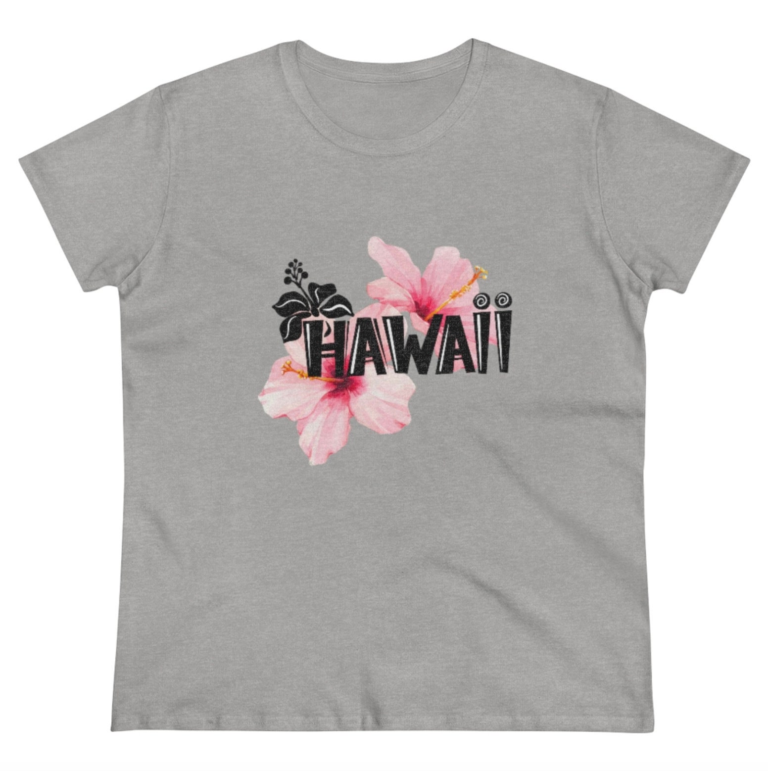 Hawaii Womens Tshirt Womens Tops Womens Shirt Ladies Etsy