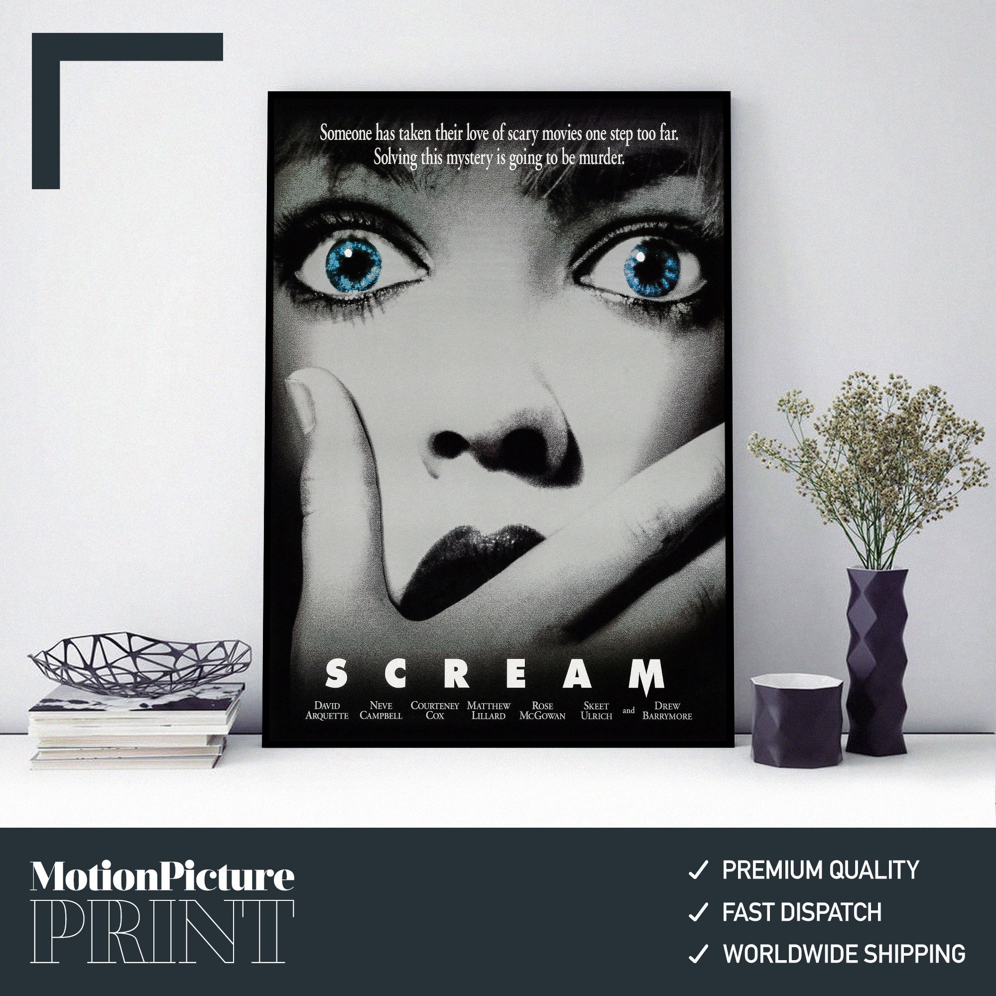 Discover Scream (1996) - Movie Film Poster Print