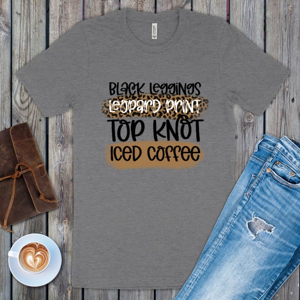 Top Knot and Coffee Etsy