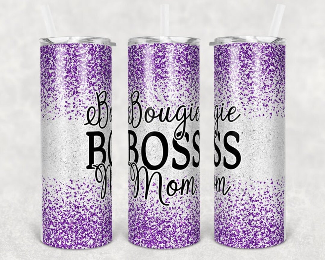 Bougie Mom Boss Sublimated Tumbler Etsy