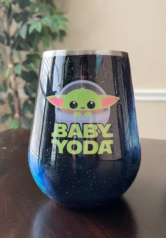 Galaxy Baby Yoda 20oz Tumbler