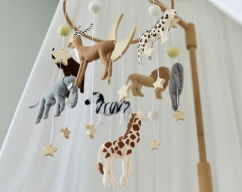 Baby mobile safari Nursery mobile safari
