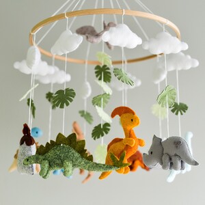 Baby mobile dinosaur