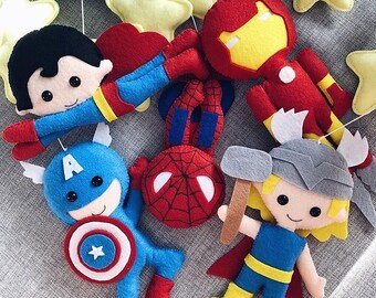 marvel baby crib mobile