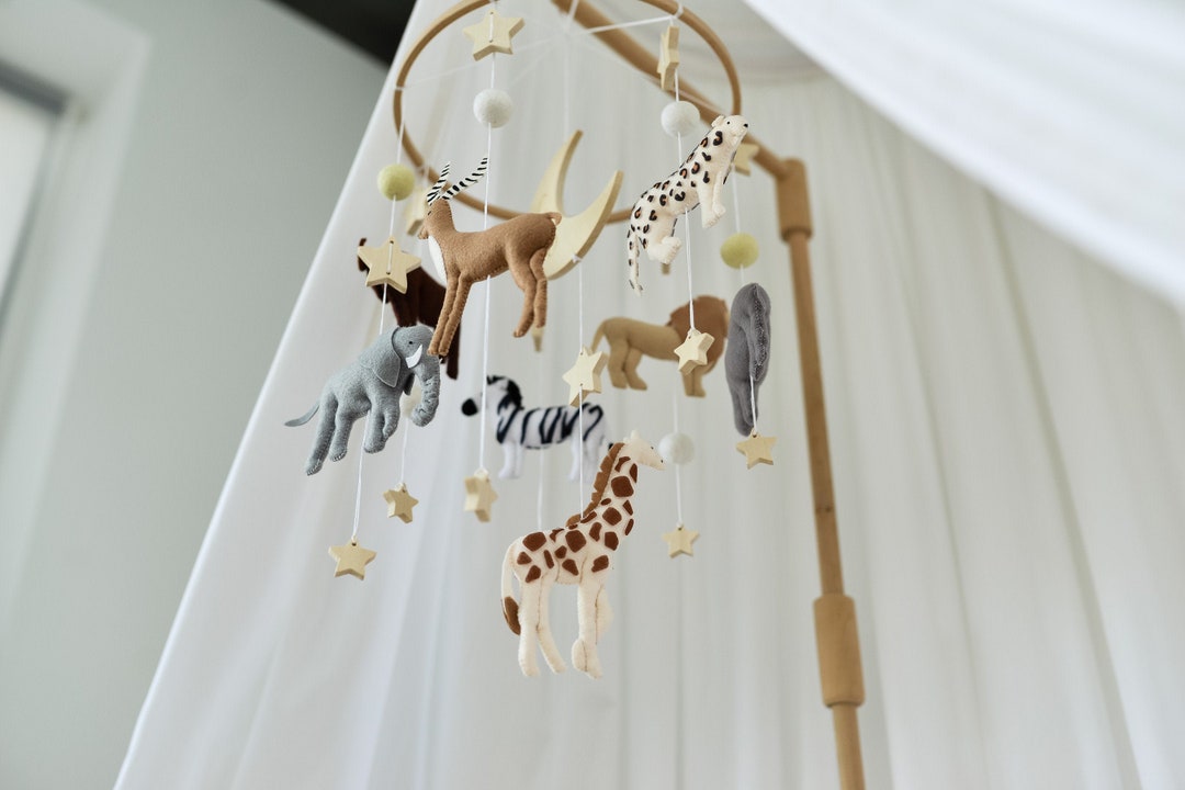 Baby Mobile Safari Nursery Mobile Safari Etsy