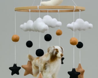 Dog baby mobile custom Pets nursery custom mobile
