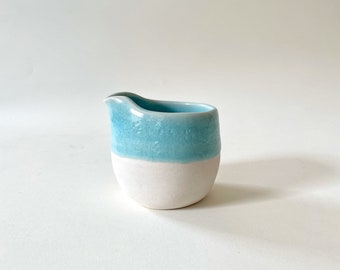 Handmade Porcelain Cream Pourer, Handmade Ceramics, Housewarming Gift, Home Decor, Home Accents
