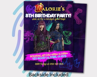 Descendants Invitation Descendants 3 Invitation Descendants 2 ...