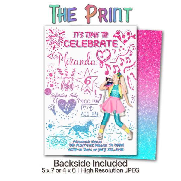 Jojo Siwa Birthday Party Etsy