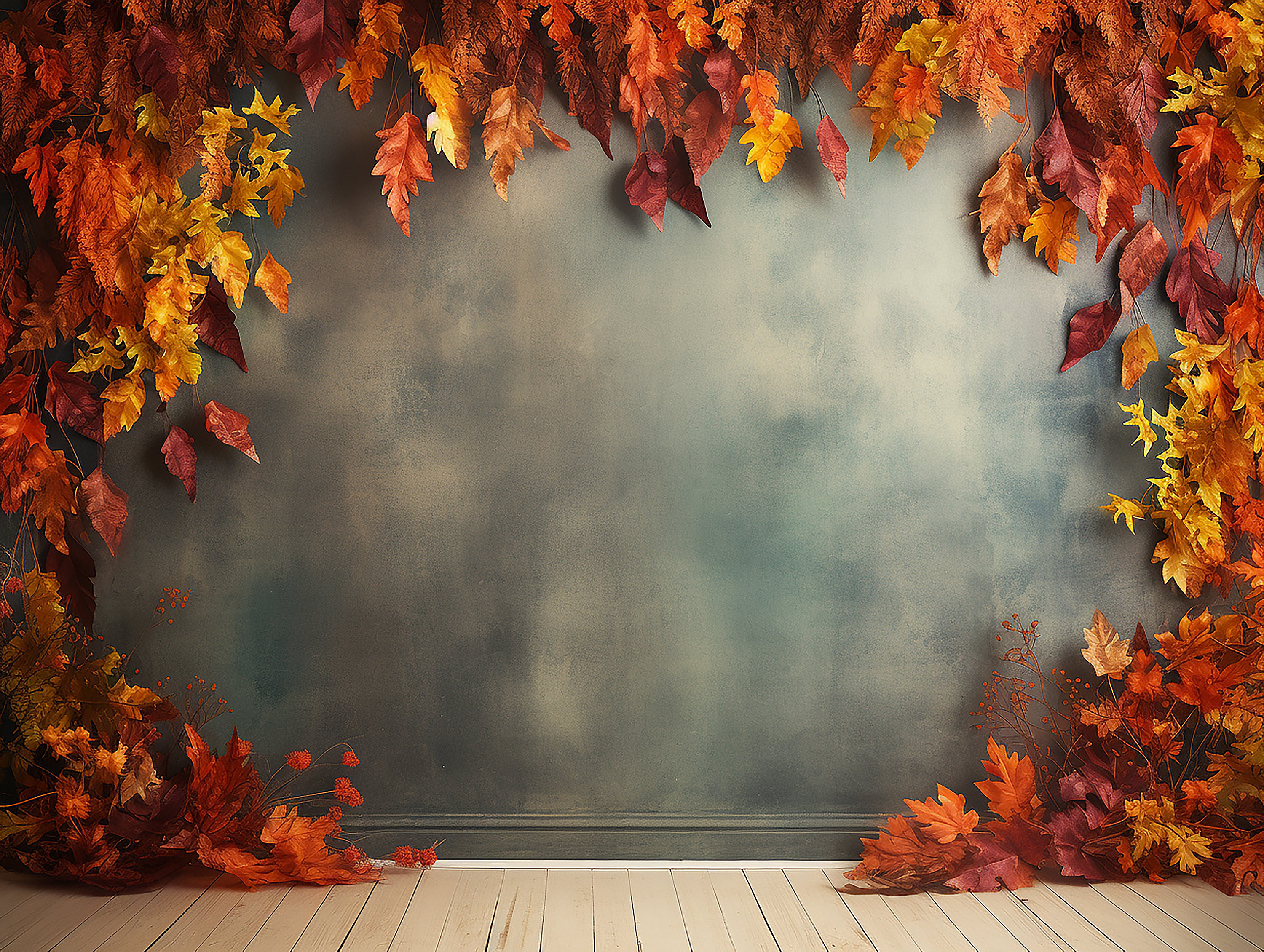 5 Fall Wall Backdrop, Fall Photo Backdrop, Autumn Wall Backdrop, Fall ...