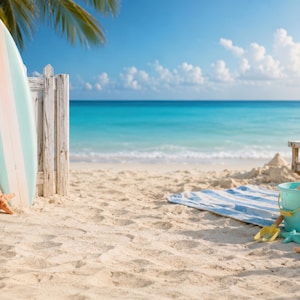 5 summer digital backdrops for kids, kids photography, surf backdrop, , beach photography, beach backdrop, summer backdrop, pastel color
