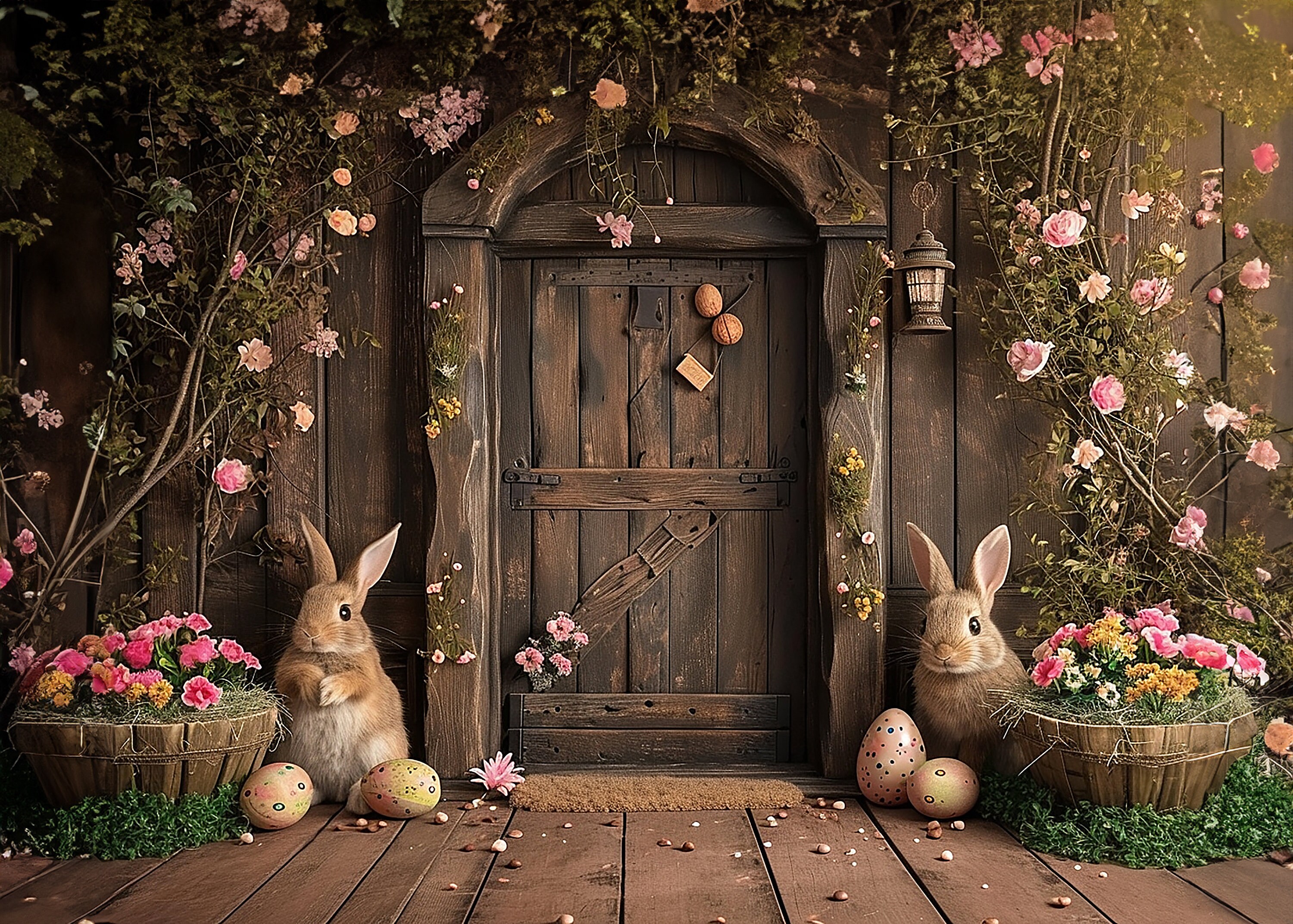 Easter Backdrop For Photography Easter Party Decoration
