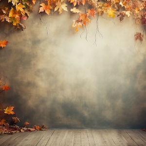 5 fall wall backdrop, fall photo backdrop, autumn wall backdrop, fall backdrop for photo, fall photography backdrop, Fall wall Photo