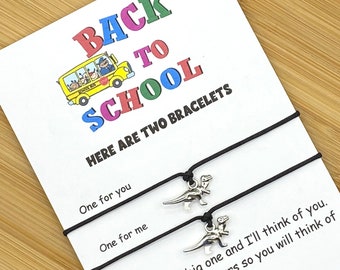 Back To School Bracelets, Mommy and Me Bracelets, Anxiety Bracelet, First Day of School Gift, Comfort Bracelet, Kids Bracelet, Kindergarten