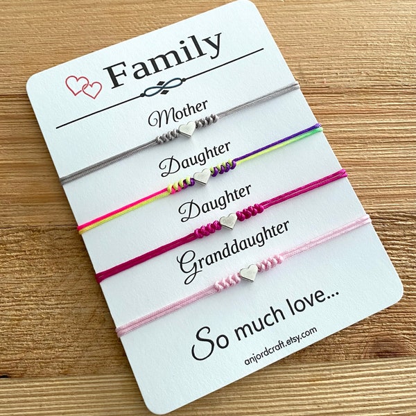 Family Jewelry Set Etsy