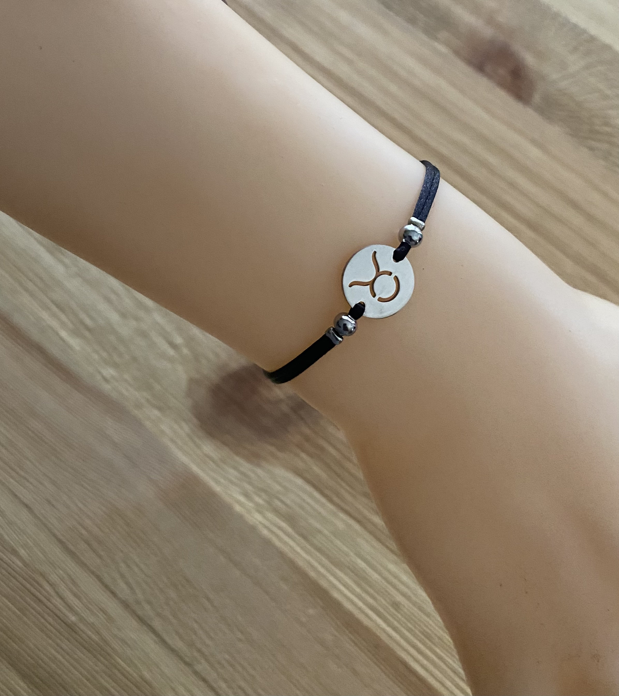 Taurus Zodiac Sign Bracelet Zodiac Bracelet Taurus Bracelet Etsy