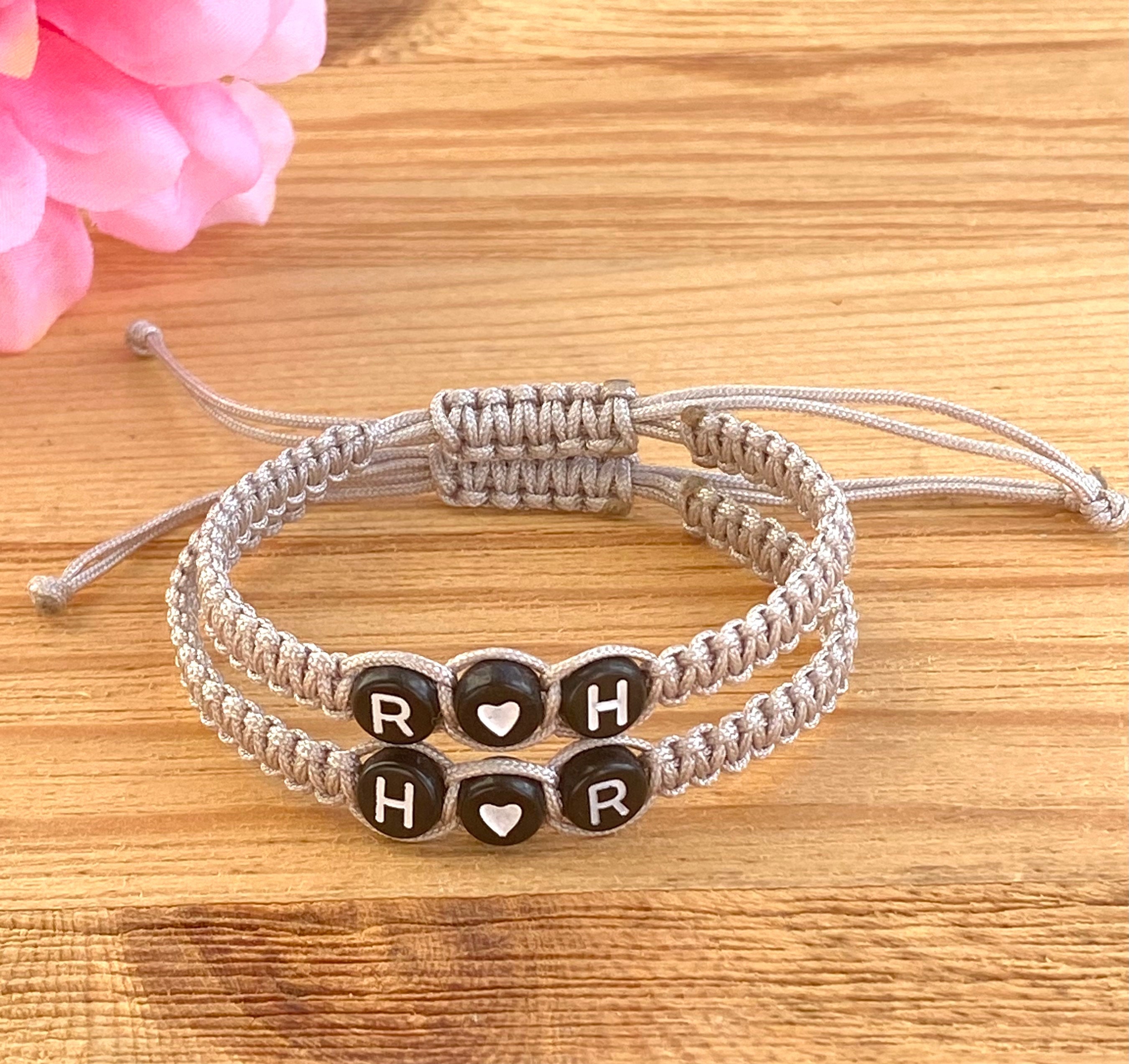 peaceminusone LOGO BRACELET #1 BLACK PMO®➖ALPHABET BRACELET #1