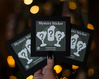 Mystery Drink Themed Dog Stickers | Blind bag