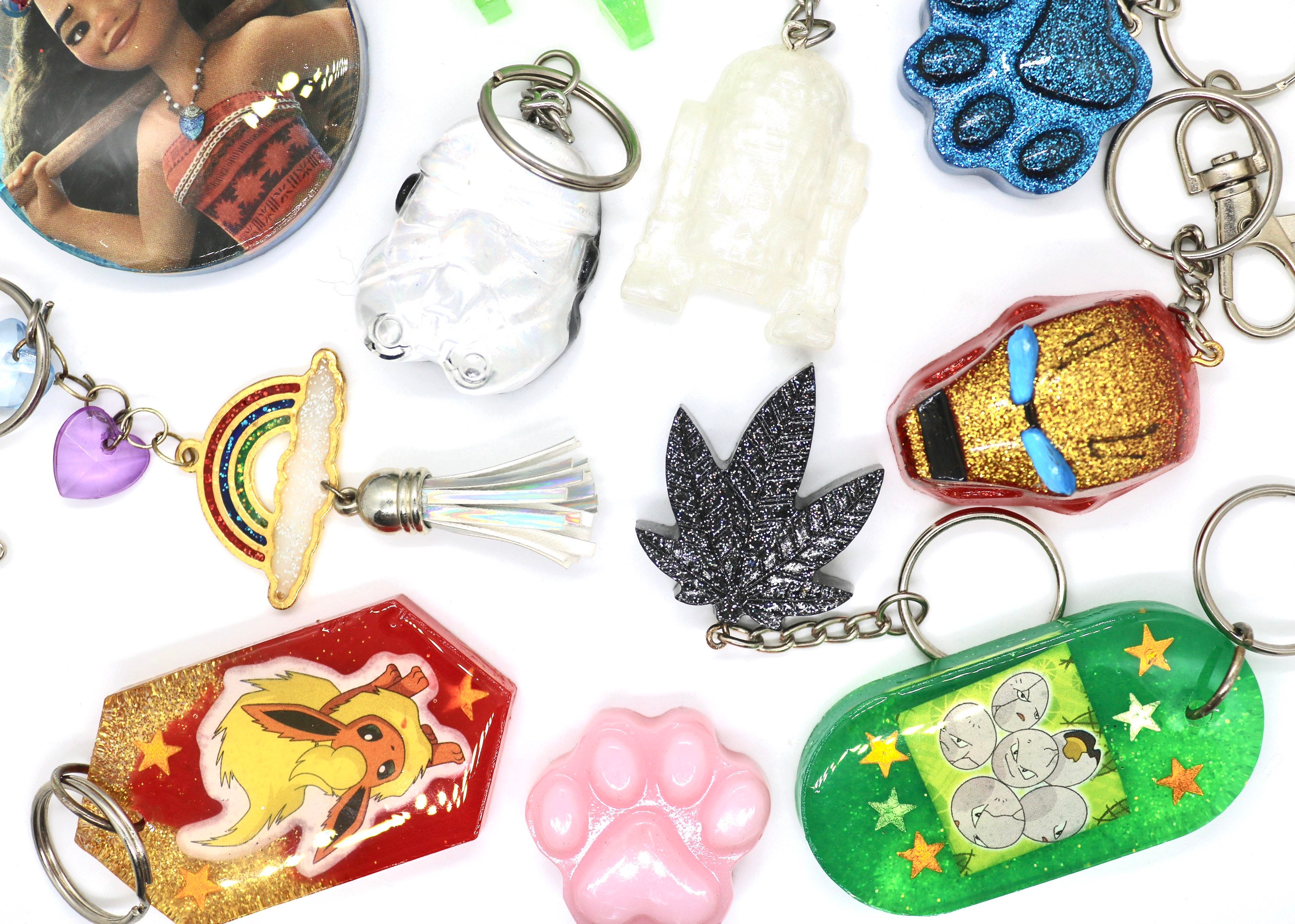 Keychain Mystery Box Keyring Gift Box Etsy