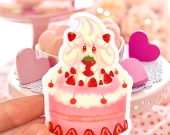 Alcremie Strawberry cake sticker
