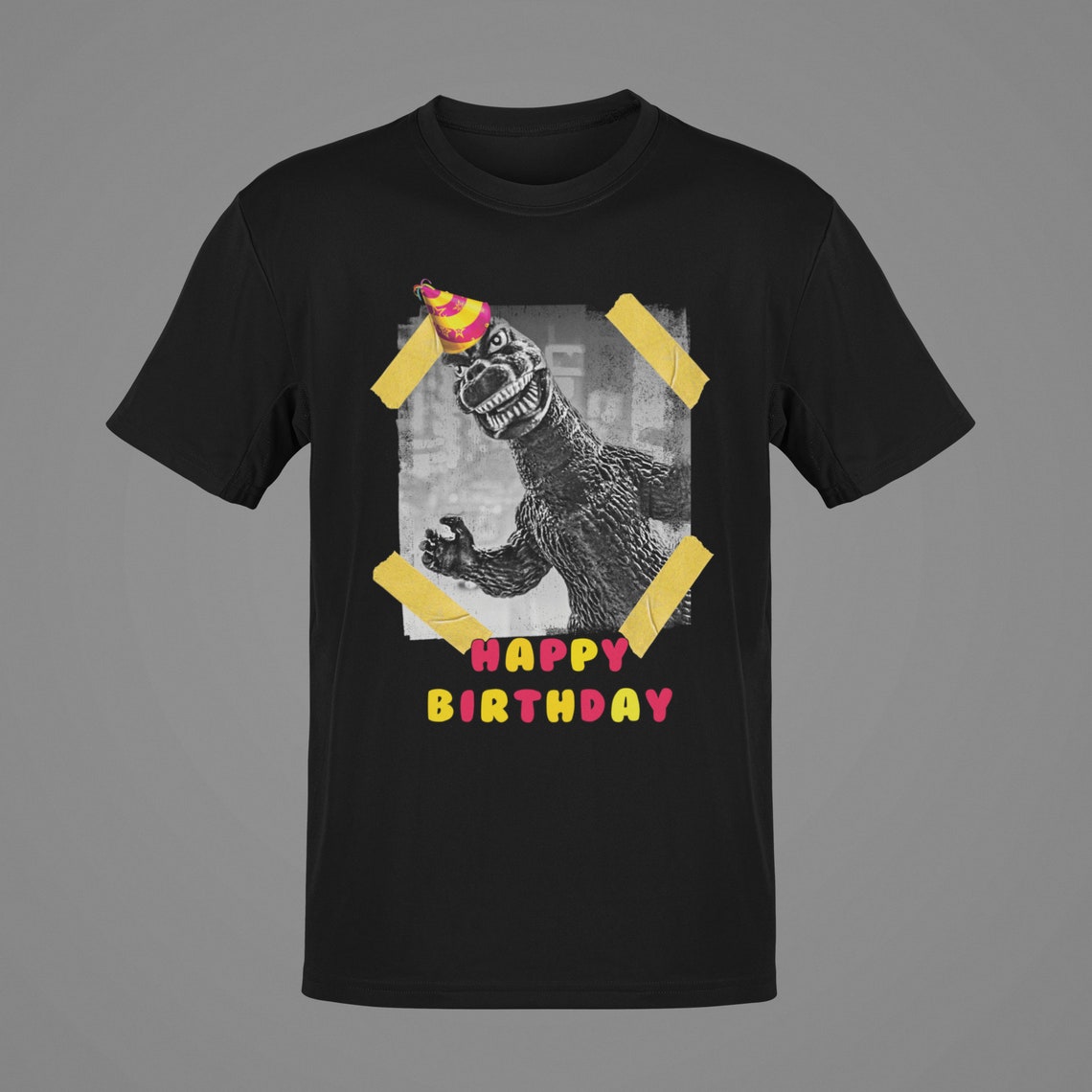 godzilla birthday shirt