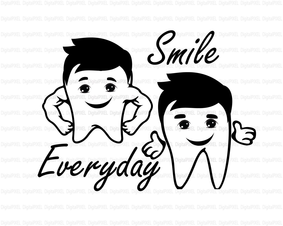 Dental SVG TOOTH Svg Dental Hygienist Svg Dental Etsy