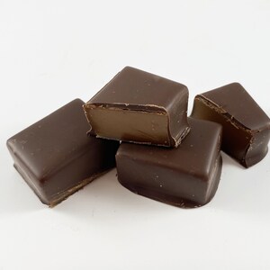 Caramel Covered in Dark Chocolate. Artisan Caramel covered in Dark Chocolate. Corporate Gift. Wedding. Birthday. Classic