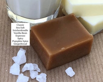 Artisan Caramel. Simple Ingredients. Choice of Flavour. Soft. Buttery