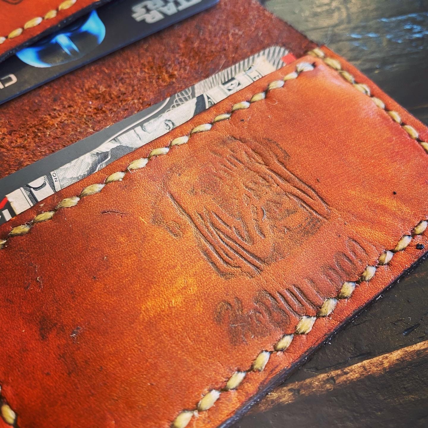 Baseball Glove Minimalist Wallet Nokona Bifold Etsy