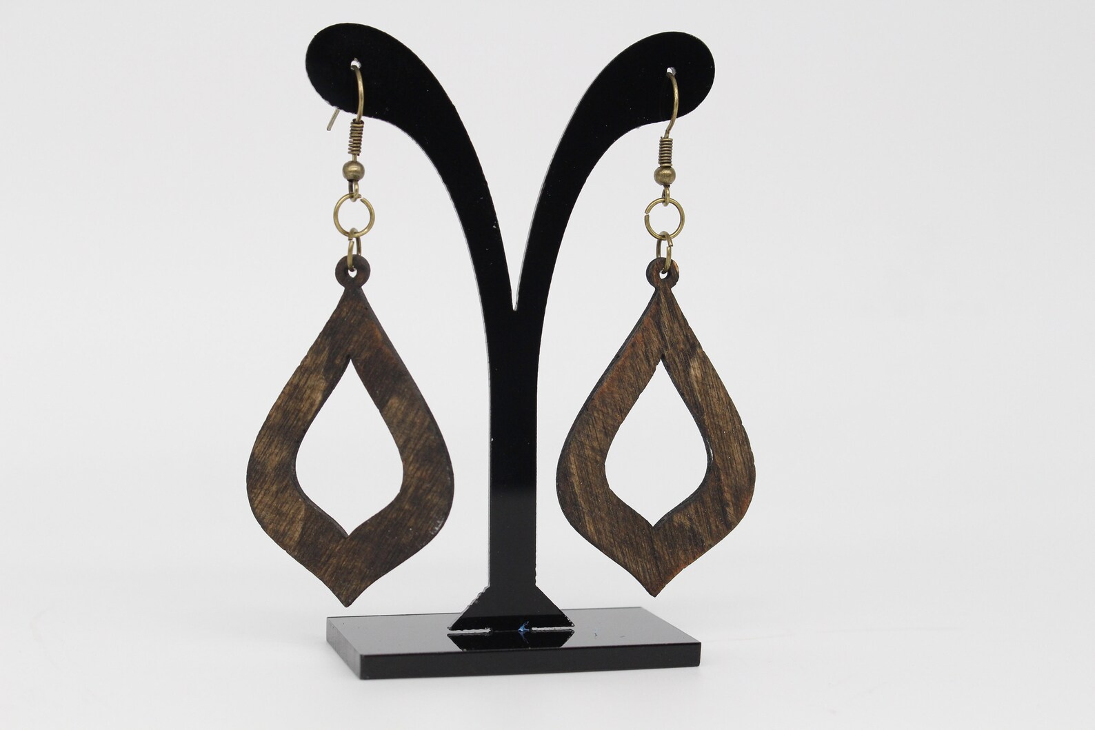 Wooden Dangle Earrings Lightweight earring Ecofriendly Etsy