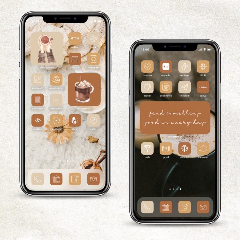 Cozy App Icons Aesthetic Iphone App Icons Hygge Iphone - Etsy
