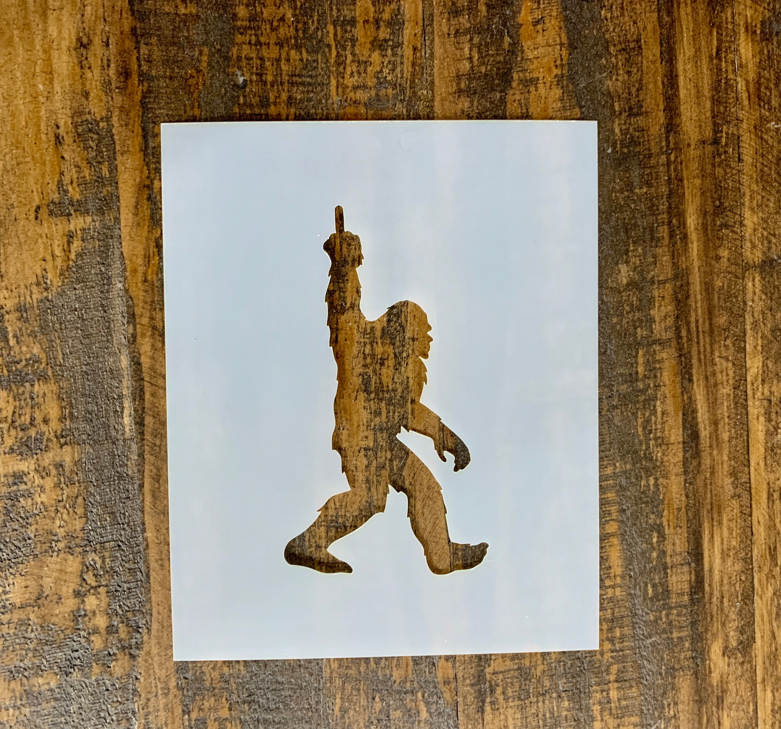Sasquatch Stencils: Reusable Bigfoot Crafting Templates - Etsy