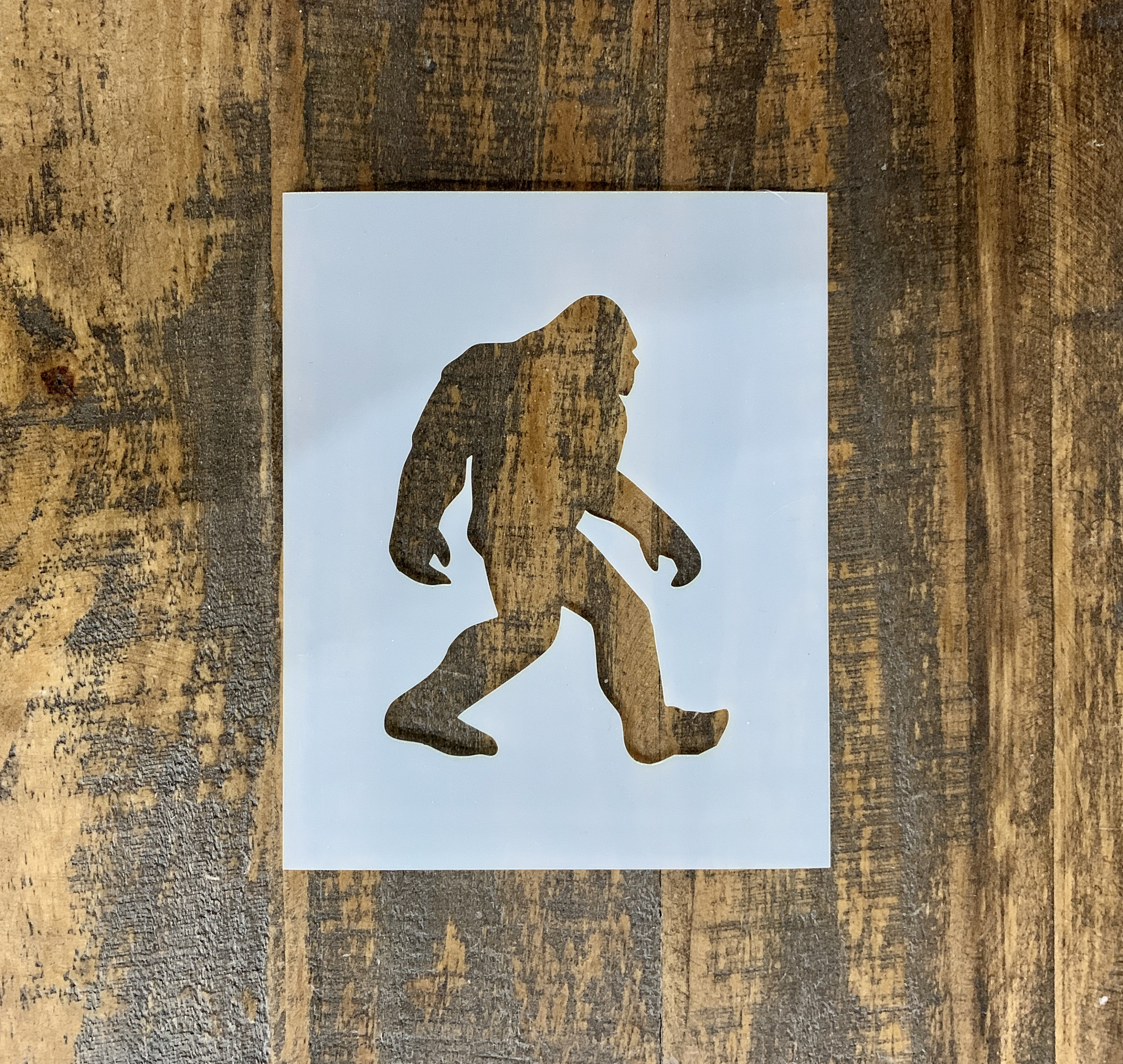 Sasquatch Stencils: Reusable Bigfoot Crafting Templates - Etsy