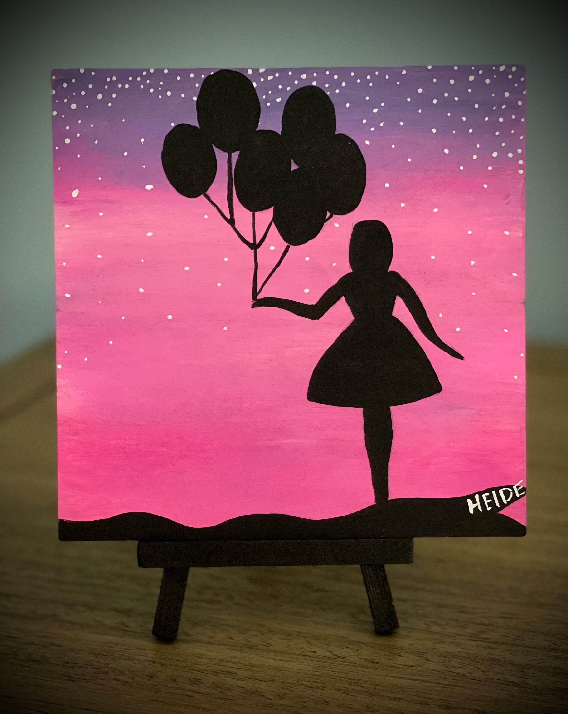 Silhouette painting deals