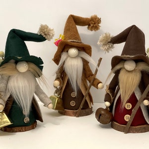 GNOME PATTERN -No Sew for 6&quot; Rustic Gnome