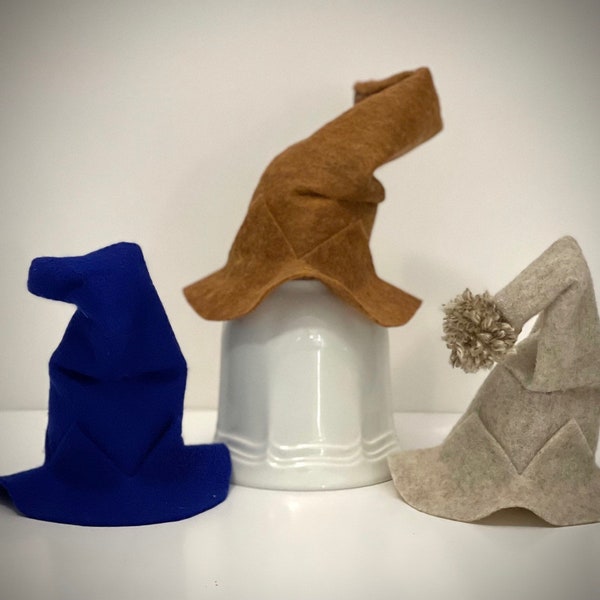 HAT PATTERN for Gnome /Wizard /Sorting Hat - NO sewing involved!