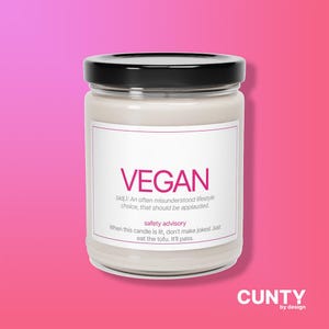 Scentless Vegan Soy Candle | Eco-Friendly | Unscented Ambiance for Home Decor | 9oz Reusable Glass Jar | Kink Play | Free Shipping