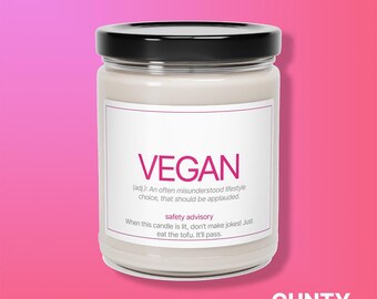 Scentless Vegan Soy Candle | Eco-Friendly | Unscented Ambiance for Home Decor | 9oz Reusable Glass Jar | Kink Play | Free Shipping