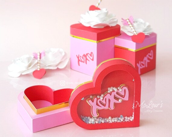 Valentine's Day Paper Heart Cutouts - 14/PK