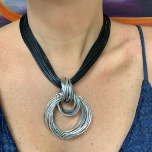 Silver Statement Necklace, Bib Necklace, Necklaces For Women, Silver Chunky Necklace, Fashion Necklace, Statement Jewellery, Big Necklace