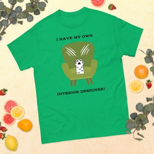 Cat Interior Designer classic tee
