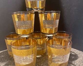 Irene Pasinski Kashmir Lowball Glasses, Set of 8