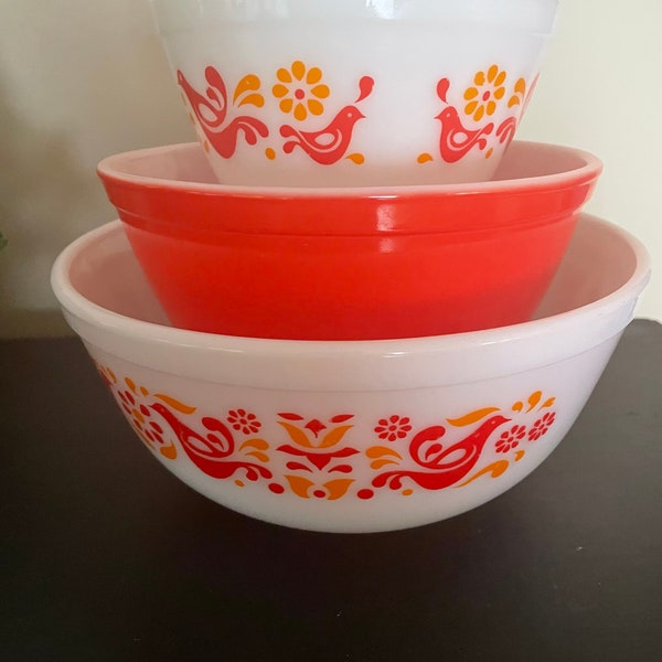 Pyrex Serving Bowls Etsy