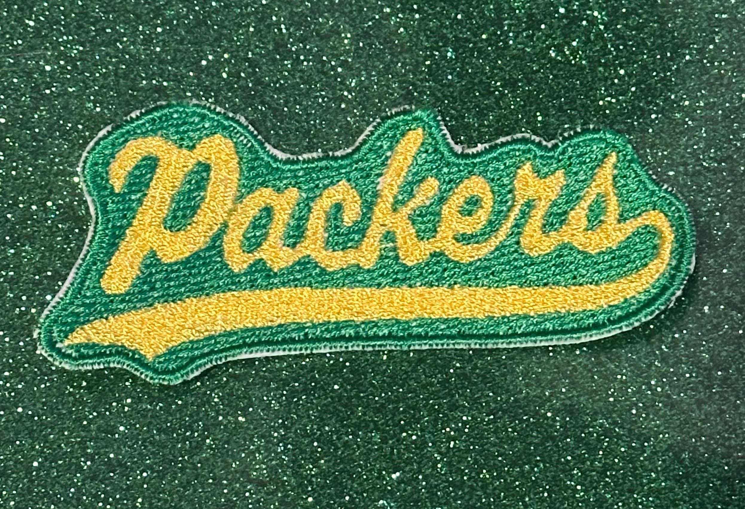 Green Bay Packers Football Embroidered Iron On Patch