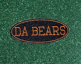Chicago Da Bears Embroidered Iron On Patch
