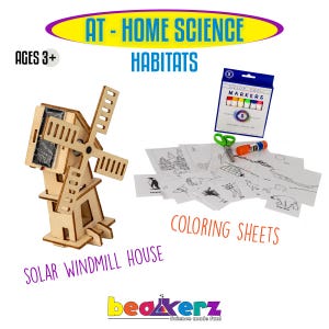 Habitats & Environment Science Activity Box: Habitat Science Learning Kit