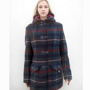 Tartan Hood Coat Etsy UK