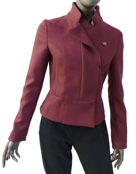 GIANFRANCO FERRE' jacket 100% pure wool, vintage … - image 4