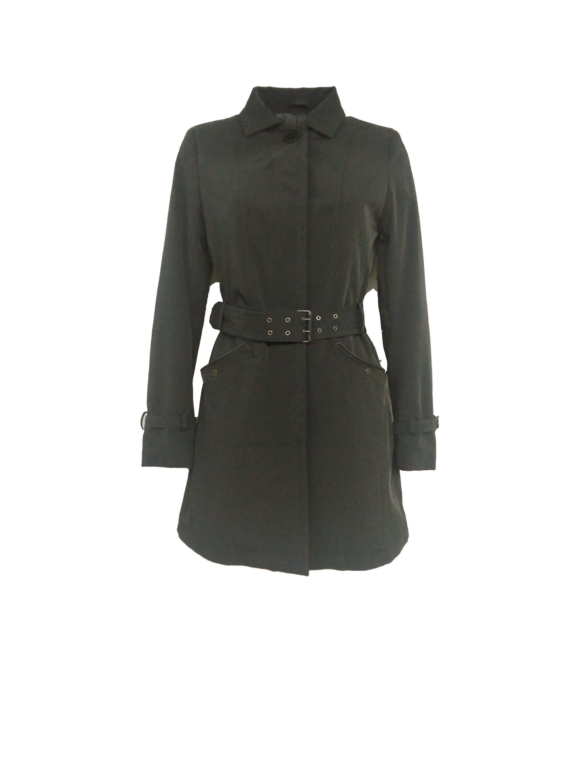 Women's trench coat technical fabric made in Italy Etsy