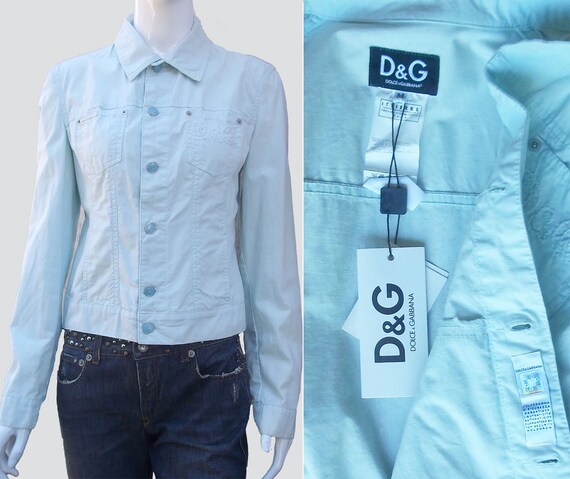 DOLCE & GABBANA - Womens D and G jeans y2k jacket - image 1